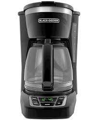 Black & Decker 12-Cup Programmable Coffee Maker, Black, CM1160B - Macy's